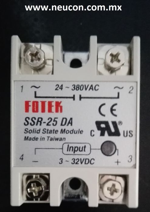 Relevador de estado solido Fotek